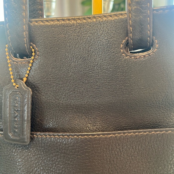 Coach Legacy 1997 Vintage Crossbody Bag Dark Brown- Rare Made In USA - Picture 6 of 7